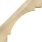 Ekena Millwork 6"W x 24"D x 24"H Merced Rough Sawn Knee Brace, Douglas Fir BRC06X24X24MRC00RDF - alternate 2